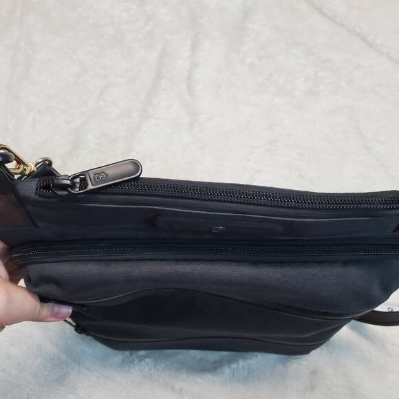 Victorinox Gray Swiss Army Men Crossbody Bag Fabric Office School Shoulder Strap - Picture 12 of 14